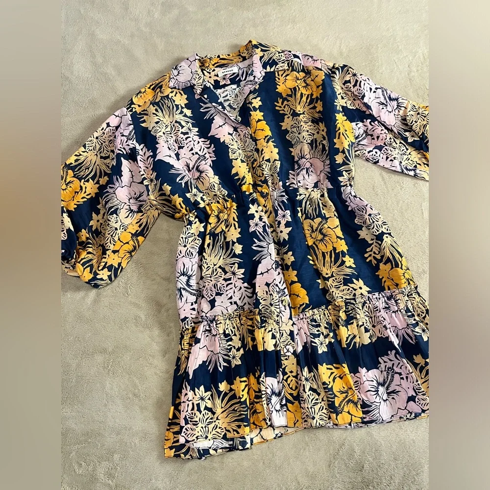 Sandro Linen Dress - Picture 5 of 16